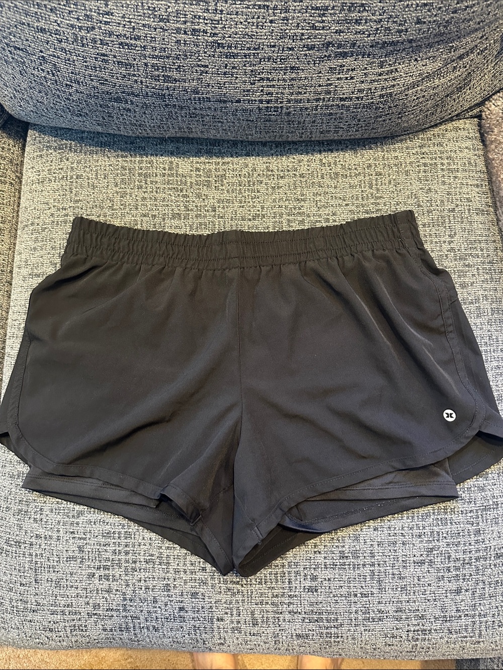 RBX Black Women’s Athletic Running Shorts